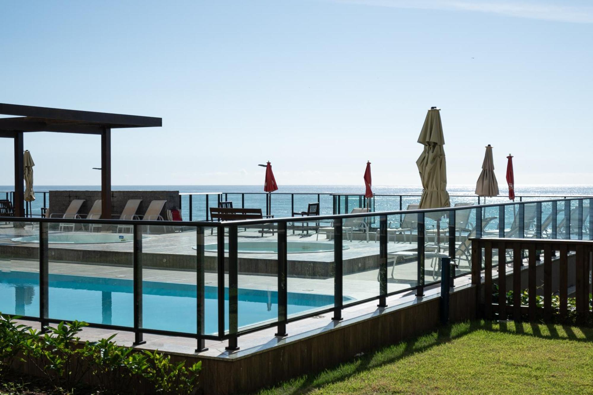 Aptos Completos Com Vista Mar Pe Na Areia Em Barra Velha Em Condominio Resort Com Spa, Piscina, Quadra De Futebol, Sala De Jogos, Brinquedoteca, Complexo Com Diversos Comercios Zewnętrze zdjęcie