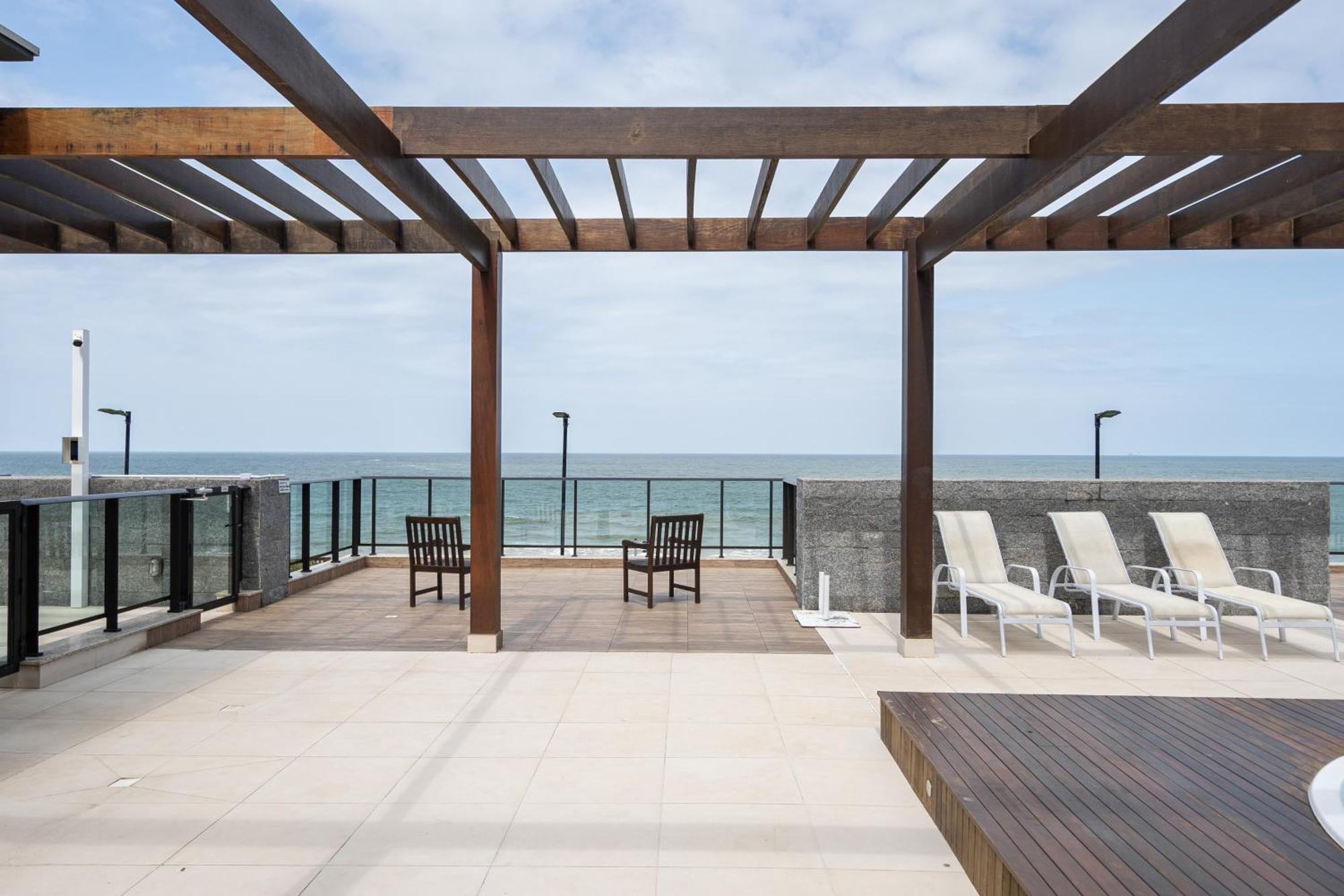Aptos Completos Com Vista Mar Pe Na Areia Em Barra Velha Em Condominio Resort Com Spa, Piscina, Quadra De Futebol, Sala De Jogos, Brinquedoteca, Complexo Com Diversos Comercios Zewnętrze zdjęcie