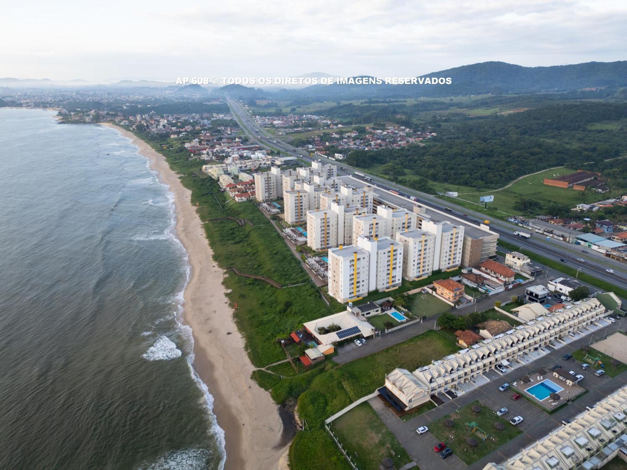 Aptos Completos Com Vista Mar Pe Na Areia Em Barra Velha Em Condominio Resort Com Spa, Piscina, Quadra De Futebol, Sala De Jogos, Brinquedoteca, Complexo Com Diversos Comercios Zewnętrze zdjęcie