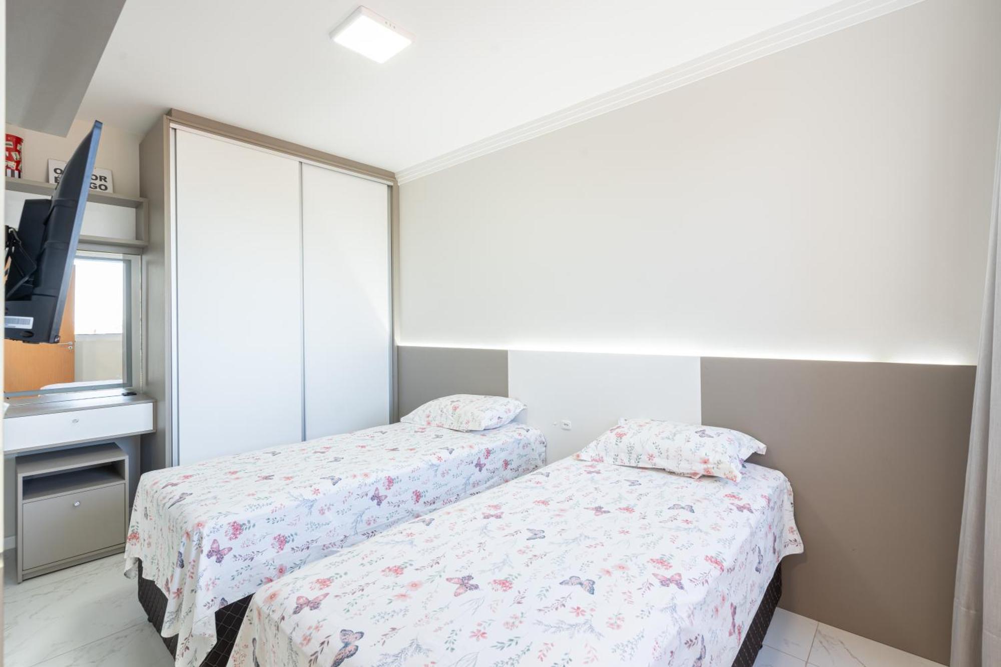 Aptos Completos Com Vista Mar Pe Na Areia Em Barra Velha Em Condominio Resort Com Spa, Piscina, Quadra De Futebol, Sala De Jogos, Brinquedoteca, Complexo Com Diversos Comercios Pokój zdjęcie
