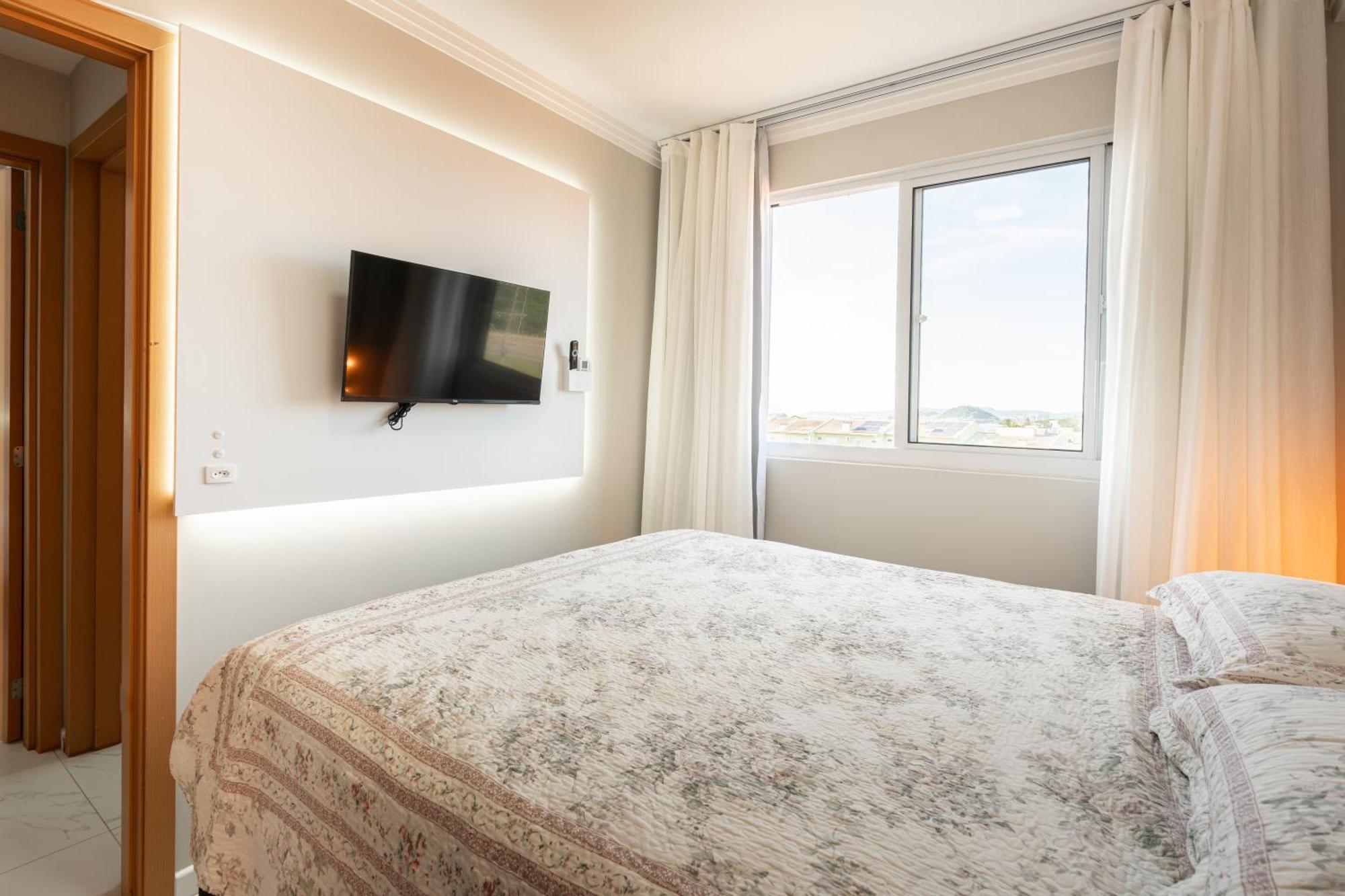 Aptos Completos Com Vista Mar Pe Na Areia Em Barra Velha Em Condominio Resort Com Spa, Piscina, Quadra De Futebol, Sala De Jogos, Brinquedoteca, Complexo Com Diversos Comercios Pokój zdjęcie